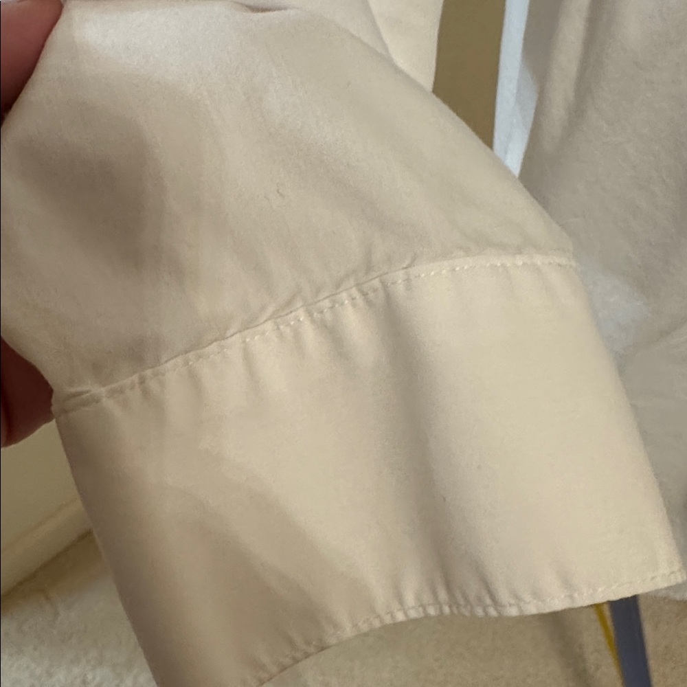 Torrid White Button-Down Shirt - Picture 9 of 12